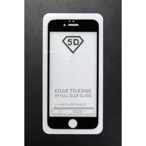 Стекло iPhone 6 5D (black)