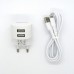 СЗУ Borofone + кабель iPhone BA23A (white)