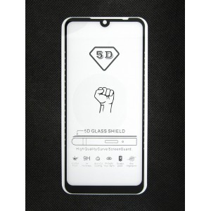 Стекло Xiaomi Redmi 7 5D (black)