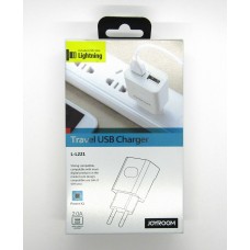 СЗУ JOYROOM блочек+кабель iPhone5 L-L221 (white)