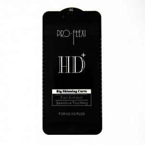 Стекло Pro-Flexi HD iPhone 6+ (black)