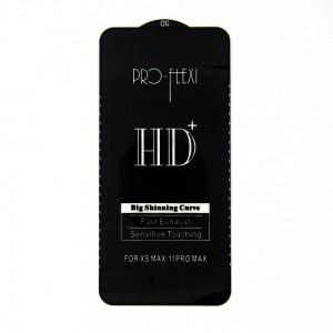 Стекло Pro-Flexi HD iPhone XS MAX/11 PRO MAX (black)