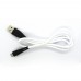 Data cable Denmen D19V micro-USB (white)