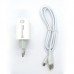 СЗУ блочек Denmen DC03V + кабель micro-USB (white)