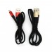 Data cable WUW X138 micro-USB 2in1 (red, gold