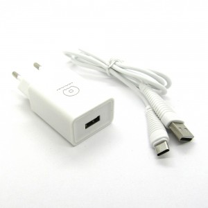 СЗУ WUW T47 блочек+кабель Type-C (white)