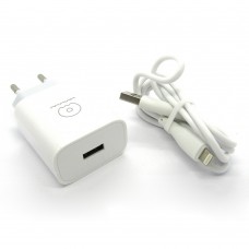 СЗУ WUW T49 блочек+кабель iPhone (white)