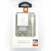 СЗУ WUW T49 блочек+кабель iPhone (white)