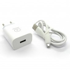 СЗУ WUW T49 блочек+кабель Type-C (white)