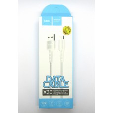 Data cable hoco premium X-30 micro USB (white) Data cable hoco premium X-30 micro USB (white)