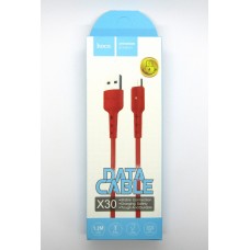 Data cable hoco premium X-30 micro USB (red) Data cable hoco premium X-30 micro USB (red)