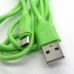 Data cable hoco premium X-6 micro USB (green)