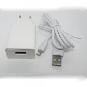СЗУ WUW T56 блочек+кабель iPhone (white)