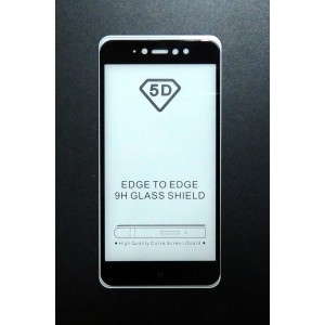 Стекло Xiaomi Redmi 5A 5D (black)