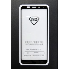 Стекло Xiaomi Redmi 5+ 5D (black)
