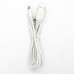 Data cable WUW X166 Lighning (white)