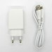 СЗУ WUW T52 блочек+кабель Type-C  (white)
