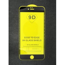 Стекло iPhone 6S+ 5D (black)