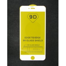 Стекло iPhone 6S+ 5D (white)
