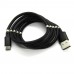 Data cable Denmen D11T Type-C магнит (black)