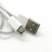 Data cable Denmen D22V micro-USB (white)