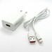 СЗУ блочек Denmen DC01L + кабель Lightning (white)
