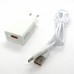 СЗУ блочек Denmen DC01T+ кабель Type-C (white)