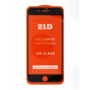 Стекло iPhone 6 21D (black)