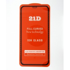 Стекло iPhone XR 21D (black)