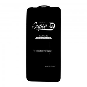 Стекло Super Glass Realme X2 PRO  (black)