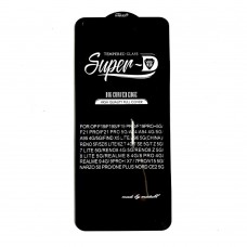 Стекло Super Glass OPPO A74 4G (black)