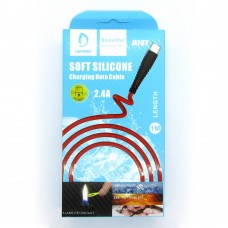 Data cable Denmen D19T Type-C (red)