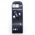 Data cable Denmen D18E 3 in 1 магнит (black)