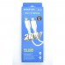 Data cable Borofone BX49 PD USB-C to Lightning (white) упаковка мятая