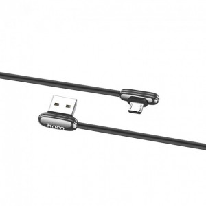Data cable Hoco U60 micro-USB угловой оригинал (gray)