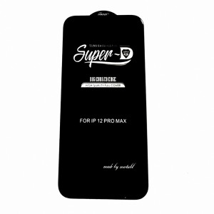 Стекло Super Glass iPhone 12 Pro Max (black)