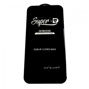 Стекло Super Glass iPhone 13 Pro Max (black)