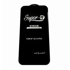 Стекло Super Glass iPhone 12/12 PRO (black)