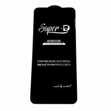 Стекло Super Glass Xiaomi Redmi 9A/9C (black)