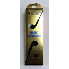 Hands Free Lenovo Headset conversion (black)