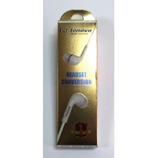 Hands Free Lenovo Headset conversion (white)