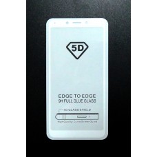 Стекло Xiaomi Redmi 6A 5D (white)