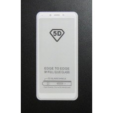 Стекло Xiaomi Redmi 6 5D (white)