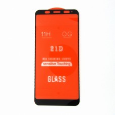 Стекло Xiaomi Redmi 5+ 21D (black)