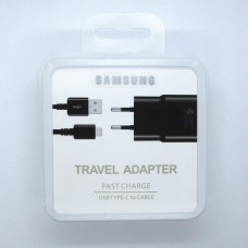 СЗУ блочек Samsung S8 ориг+кабель EP-TA300 type-c (white)