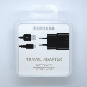 СЗУ блочек Samsung S8 ориг+кабель EP-TA300 type-c (white)