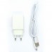 СЗУ блочек Denmen DC01V micro-USB (white)