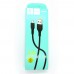 Data cable Denmen D06V micro-USB (black)