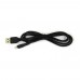 Data cable Denmen D06V micro-USB (black)