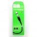 Data cable Denmen D18V магнит micro-USB (black)